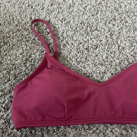 cute tillys dark pink bikini top - Picture 3 of 3